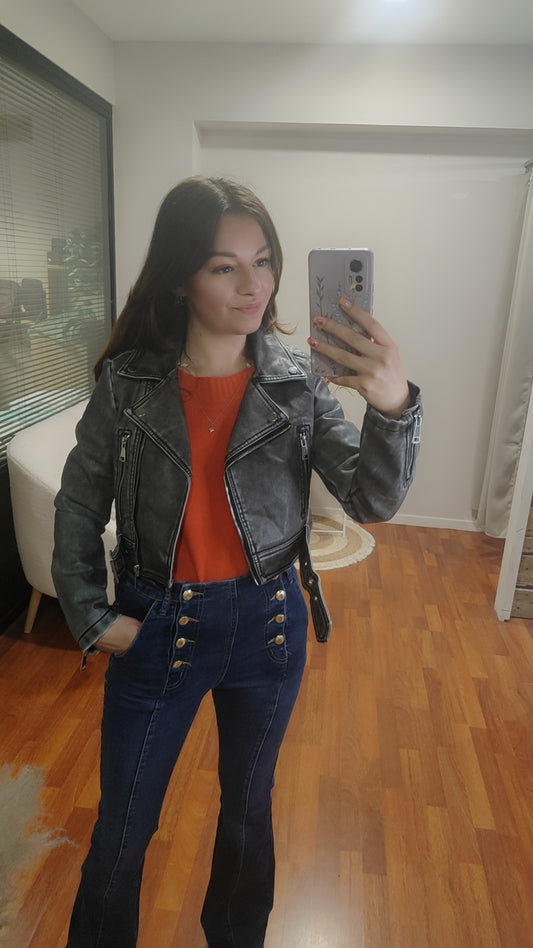 Perfecto simili gris délavé