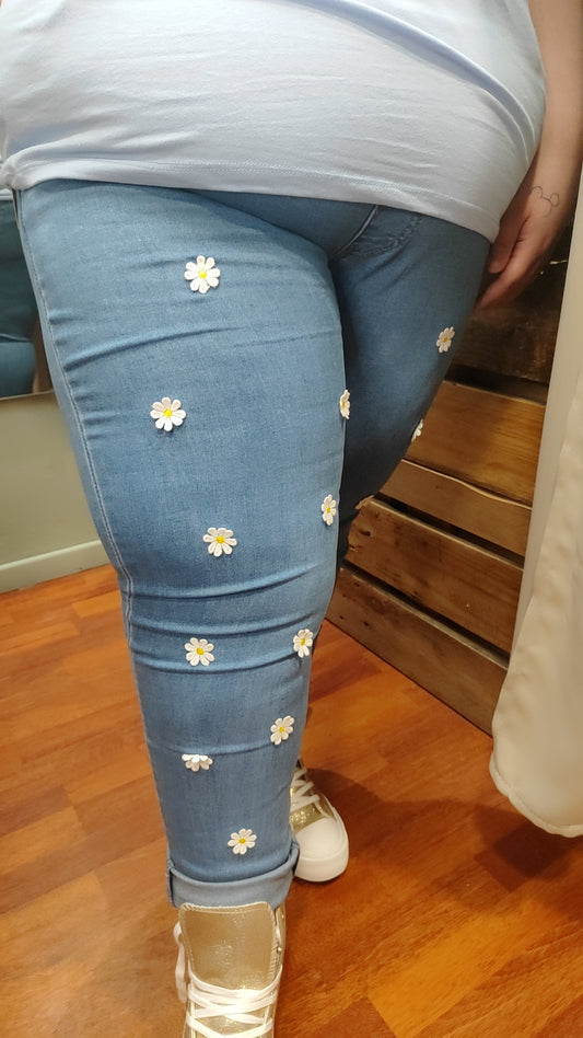 Jean slim marguerite