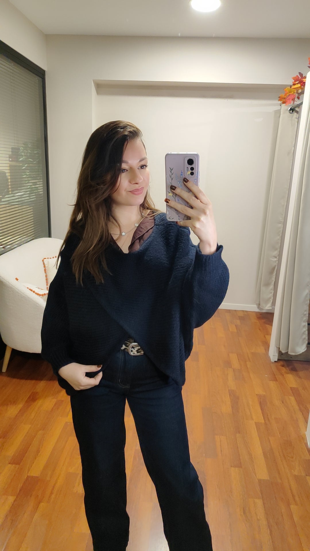 Pull croisé maille (plusieurs coloris)