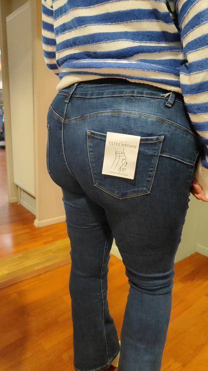 Jean flare foncé